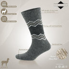 anatolian Alpaca Wool Socks Low Calf for Men Women - Warm Comfortable Everyday Casual Dress Socks
