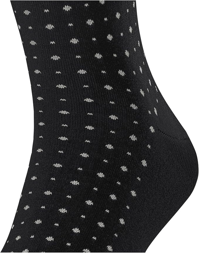 FALKE Men's Tiago Dress Socks, Sustainable Cotton, Crew, 1 Pair