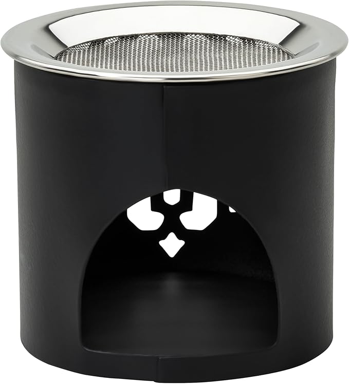 Frankincense Incense Burner with Tealight – Durable Black Iron, Height 2.36 Inches – HANDCRAFTET Aromatic Censer for Safe Burning and Elegant Home Décor