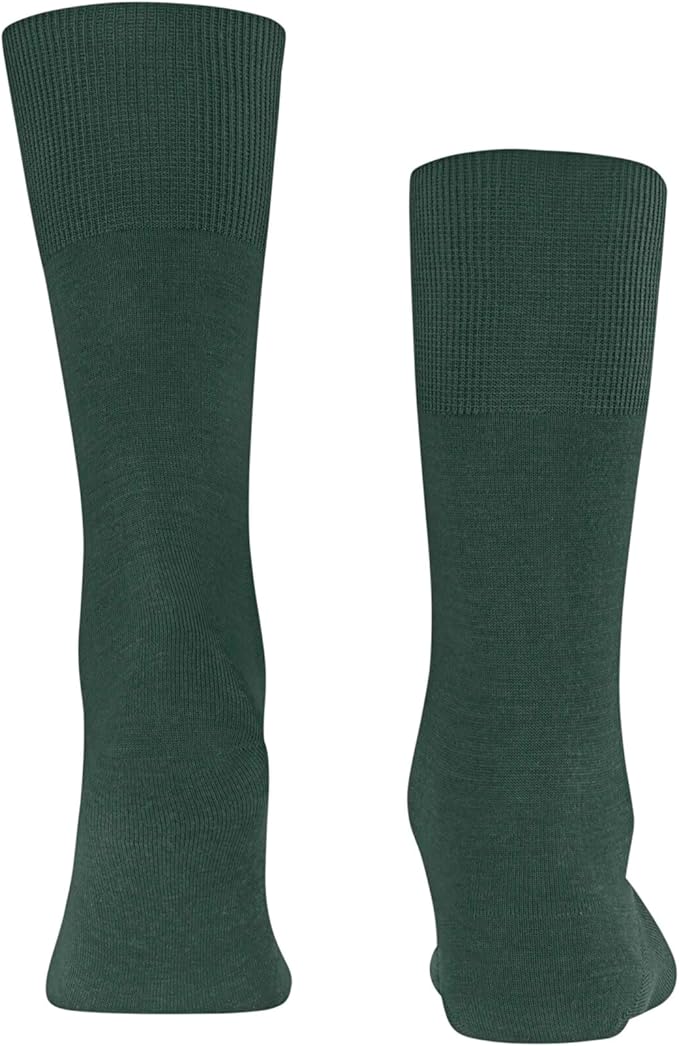 FALKE Men's Airport Dress Socks, Premium Merino Wool Cotton Blend, Sustainable Luxury, Eco-Friendly Business Casual, 1 Pair