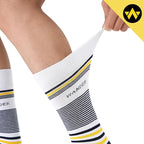 WANDER Men's Dress Socks Cotton Thin Classic Lightweight Socks 6/8 Pairs Solid & Patterned Soft Breathable Socks