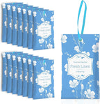SCENTORINI Scented Sachets for Drawers and Closets, Linen Scent 14 Pack, Long-Lasting Sachets Bags Wardrobe Freshener, for Shoe Wardrobe, Cupboard