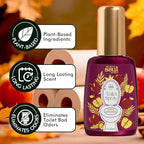 Toilet Spray, Travel Essentials, Apple Cinnamon, 4 Fl.Oz, Up to 200 Uses, Bathroom Odor Eliminator, Air Fresheners for Home and Work