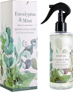 Linen & Room Air Freshener Spray Room Mist, with Natural Plant Extract, Eucalyptus & Mint Scent, 8.5 FL OZ.