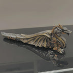 Mechanical Dragon Incense Holder Incense Burner Stick Incense Burner Steampunk Dragon Mystical Sculpture Gothic Decor for Man Cave