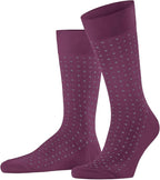 FALKE Men's Tiago Dress Socks, Sustainable Cotton, Crew, 1 Pair