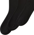 POLO RALPH LAUREN Mens Mercerized Cotton Ribbed Dress OTC Socks 3 Pair Pack Reinforced Cotton Comfort