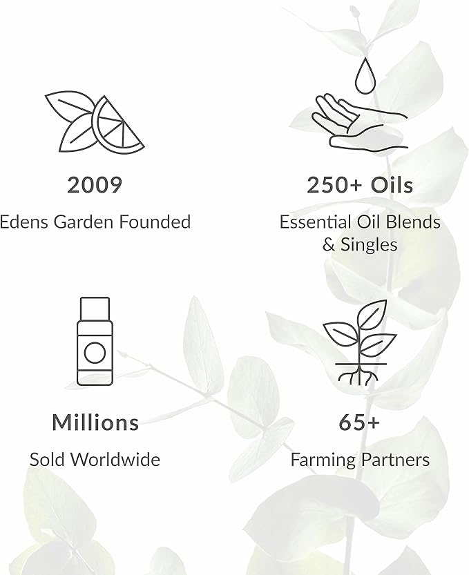 Edens Garden Floral Essential Oils 3 Set – 100% Pure Therapeutic Grade Aromatherapy Blends: Ginger Flower, Lavender & Magnolia – No Fragrance Oil, Undiluted for Diffuser & Home Aroma, 10 ml/ 3 Pack