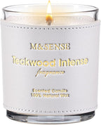 M&SENSE Mint Lavender Scented Soy Candles - Vegan, Heavy Scented, No Toxin Relaxing Candles for Stress Relief, 10oz 42-Hour Burn Time, Housewarming Gift for Women Man