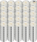 UNBREAKABLE - Tea Light Candles 200 Pack – Unscented Long Lasting 3 Hour Burn – White Smokeless Tealights for Decoration, Holiday, Party, Wedding, Home Use