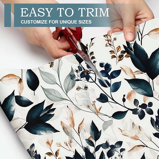 10 Sheets Drawer Liners for Dresser Scented Drawer Liners Non Adhesive Scented Paper for Fragrant Home Shelf Closet(Linen,Dark Style)