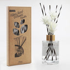 VFULIE 100PCS Reed Diffuser Sticks, 10 Inch Natural Rattan Wood Sticks Essential Oil Aroma Diffuser Sticks Refill Replacement for Aroma Fragrance (Spiral in Brown and White)