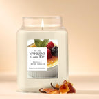 Yankee Candle, Vanilla Crème Brûlée Fall Scented Candle, 22oz Large Jar with up to 150 Hour Burn Time