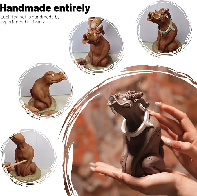 Pakoc This Handcrafted Ceramic Lotus-Patterned backflow Incense Burner is Ideal for Meditative Home Decor. The 5.9-inch Smoke Waterfall Effect is Perfect for a Tea Room or Study.