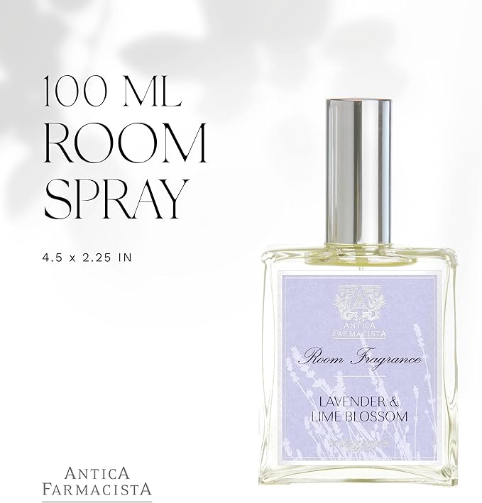Antica Farmacista Room Spray - Lavender and Lime Blossom, 3.4 Fl Oz (Pack of 1)