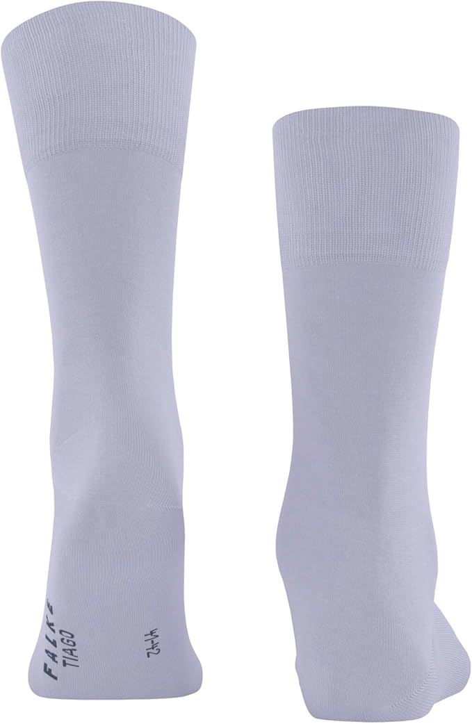 FALKE Men's Tiago Dress Socks, Sustainable Cotton, Crew, 1 Pair