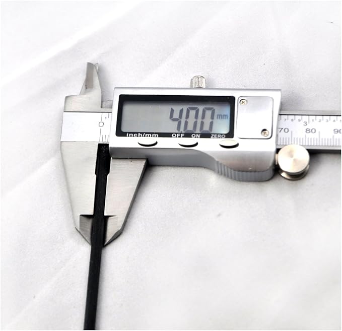 50 Pieces Fiber Reed Diffuser Replacement Refill Sticks for Aroma Fragrance (Black, 12" x4mm)