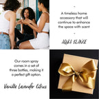 Fragrant Room Spray, Tropical, Ocean, Coconut, 3 x 3.4 fl oz, Air Fresheners Odor Eliminator for Home, Bathroom, Concentrated Room Spray