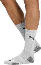 PUMA mens 6 Pack Crew Socks