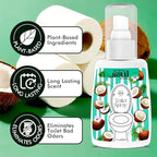 Toilet Spray, Coco Beach, Bathroom Odor Eliminator, Travel Size Air Freshener Spray, 2 Fl.Oz(2 Pack)