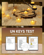BEICHI 24 PCS Flameless TeaLights Candles with Timer, 6 Hour On and 18 Hour Off Cycle, Battery Operated LED Tea Lights Flickering Votive Candles Warm Yellow Light