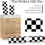 10 Sheets Drawer Liners for Dresser Scented Drawer Liners Non Adhesive Scented Paper for Fragrant Home Shelf Closet (Linen,Checkered Pattern)