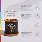 Chakra Incense Brick Variety Box with Tree of Life Burner