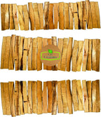 60 Palo Santo Smudging Bulk Lot Sticks, High Resin Palo Santo, Holy Wood. Premium Certified Authentic, Wild Harvested Incense Stick for Purifying, Cleansing, Healing (60 Sticks)