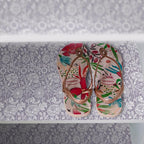 Lilac Scented Drawer Liners in a Purple William Morris Design | Pack of 5 Folded Sheets | Contains Essential Oils | Made in The UK.