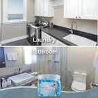 SMELLS BEGONE Odor Eliminator Gel Beads - 12 oz, Pack of 6 - Eliminates Odor in Bathrooms, Cars, Boats, RVs & Pet Areas - Air Freshener - Made with Essential Oils - Fresh Cotton Scent