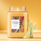 Yankee Candle Harvest, Fall Scented Candle, 22oz Large Jar with up to 150 Hour Burn Time
