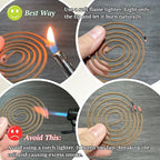 SZ ShinZuo Agarwood Incense Coils (3-3.5hrs, 48pcs) - Taiwan Incense Style- Basic Agarwood Level, for Religious Practices, Meditation, Yoga, Prayer. Daily Use (1)