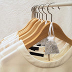 French Lavender Sachets for Drawers and Closets Fresh Scents, Set of 24, Home Fragrance Sachet for Closets and Drawers, White, LV-C-24-2