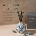 LAFCO New York Absolute Collection Reed Diffuser, Clary Sage - 15 oz - Up to 1 Year Fragrance Life - Reusable, Hand Blown Glass Vessel - Nylon Reeds - Made in The USA