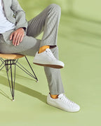FALKE Men's Tiago Dress Socks, Sustainable Cotton, Crew, 1 Pair