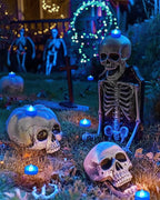 BEICHI Flameless Candles, 24Pack Battery Operated Candle, LED Tea Lights Candles Battery Operated, Flickering Fake Tealights Candles for Halloween, Christmas, Wedding- Blue