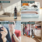 Non-Toxic Odor Eliminator, Natural Sandalwood & Patchouli Air Freshener Spray for Home, Room, Closet & Couch Deodorizer, Long Lasting Bathroom & Toilet Freshener, Safe for Kids & Pets,2PK, 4 oz each