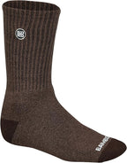 Bamboo Sports Premium Bamboo Crew Work Socks- Moisture Wicking, Odor Eliminating