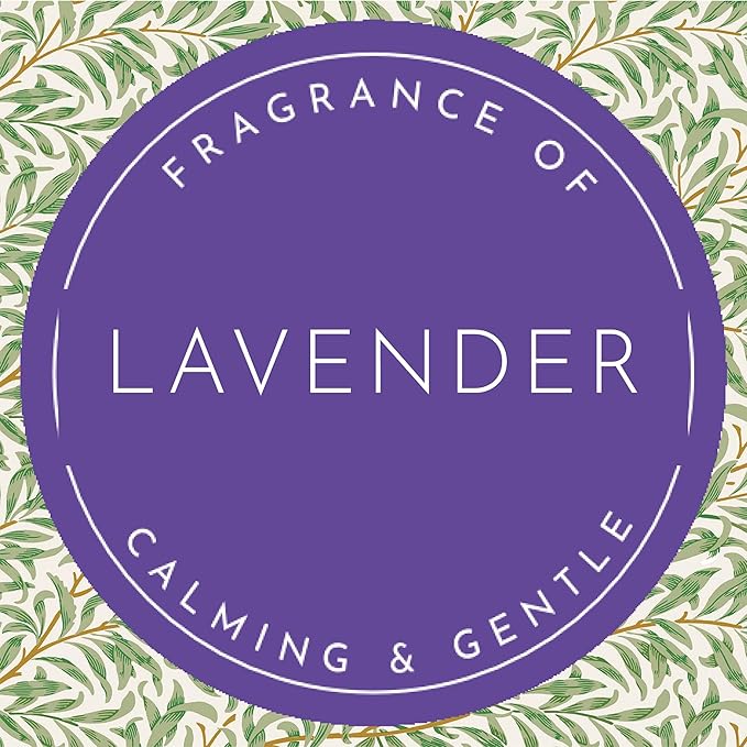 Fragrant Scented Drawer Liners in a William Morris Inspired Design | Pack of 5 Sheets | Contains Essential Oils | Made in The UK (Lavender)