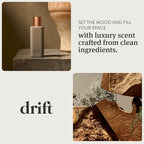 Drift Amber Scented Room Spray - Air Freshener - Clean Fragrance Oils - Premium Scent - Room Air Freshener - Air Fresheners For Home - 2.0 oz