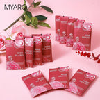 MYARO Scented Sachet for Drawers and Closets 12 Packs Rose Sachet Bags Fresh Scent Car Air Freshener for Home Fragrance Long Lasting Closet Freshener Odor Eliminator