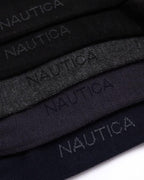 Nautica Mens Dress Socks - 10 Pack Breathable Stretch Crew-Length Work Socks for Men for Business Formal Wear (Sizes: 6-12.5)