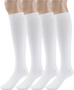 Silky Toes Mens Modal Knee High Socks 2-4 Pk Long Tube Over the Calf Dress Socks