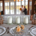 Scented Votive Candles - 15 Hour Burn Time - Candles for All Decorations - for Wedding, Birthday, Holiday & Home Decoration - Made in The USA, Case of 120, White Jasmine