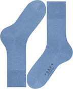 FALKE Men's Airport Dress Socks, Premium Merino Wool Cotton Blend, Sustainable Luxury, Eco-Friendly Business Casual, 1 Pair