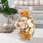 ANDALUCA Natural Vase & Bowl Fillers | Dried Orange, Apple & Citrus Slices| Home Decor (Fruit Slices)