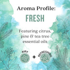 Aura Cacia Fresh Room Spray 8 Fl. oz. - Light Aroma, No Synthetic Fragrances