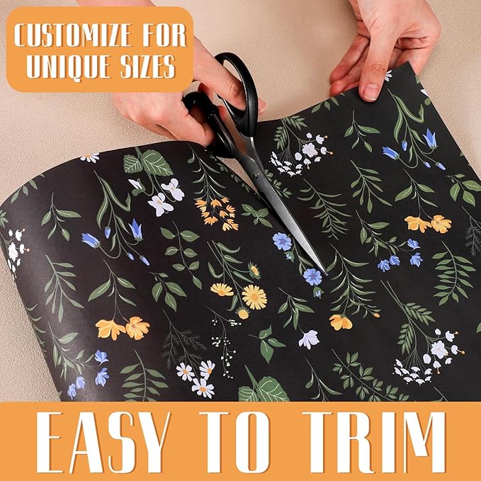 10 Sheets Drawer Liners for Dresser Scented Drawer Liners Non Adhesive Scented Paper for Fragrant Home Shelf Closet