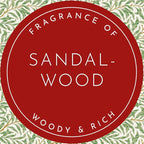 Fragrant Scented Drawer Liners in a William Morris Inspired Design | Pack of 5 Sheets | Contains Essential Oils | Made in The UK (Sandalwood)