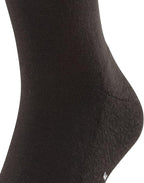 FALKE Men's Airport Dress Socks, Premium Merino Wool Cotton Blend, Sustainable Luxury, Eco-Friendly Business Casual, 1 Pair